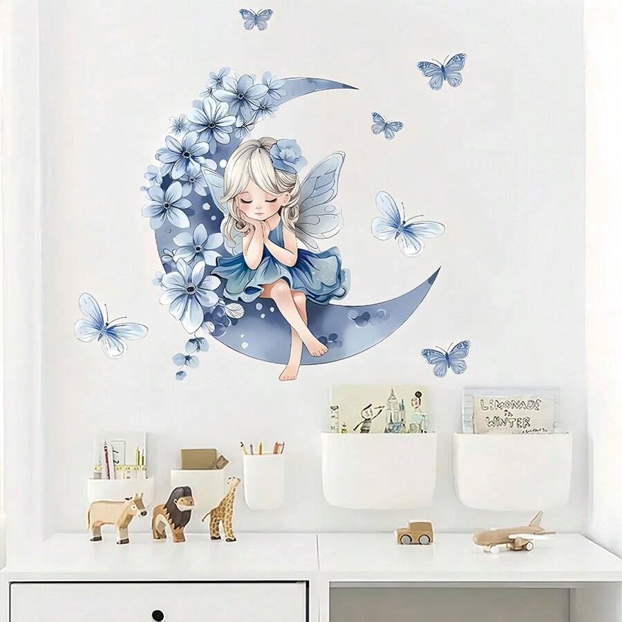 PrincesseSticker™ - Lune Bleue - Maman décore