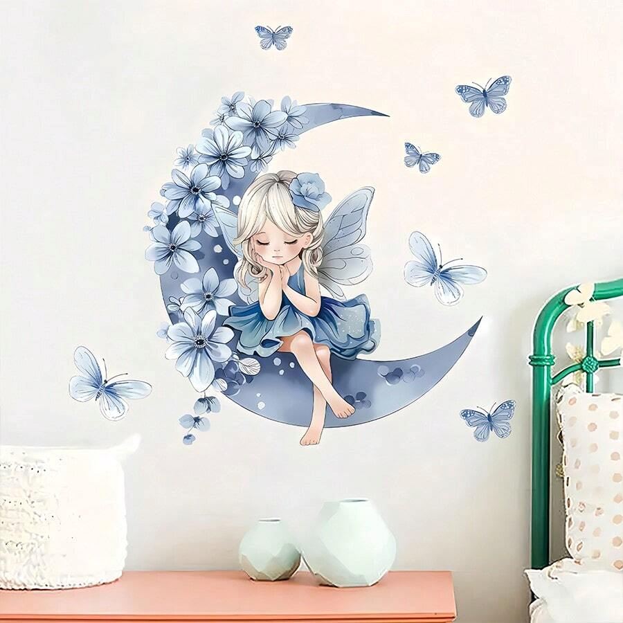 PrincesseSticker™ - Lune Bleue - Maman décore