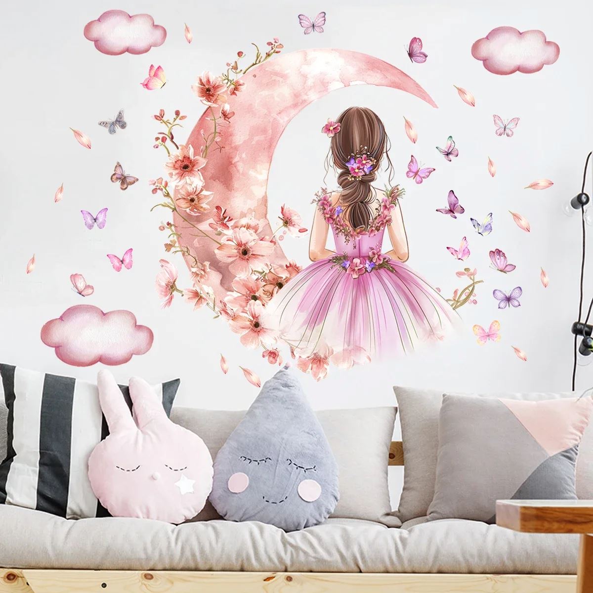 PrincesseSticker™ - Lune Rose - Maman décore