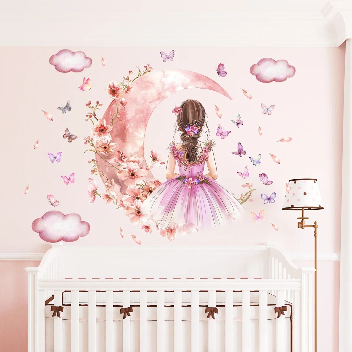 PrincesseSticker™ - Lune Rose - Maman décore