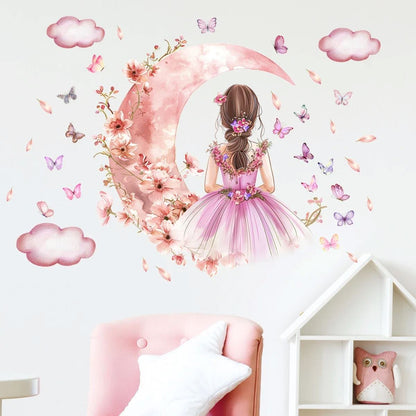 PrincesseSticker™ - Lune Rose - Maman décore